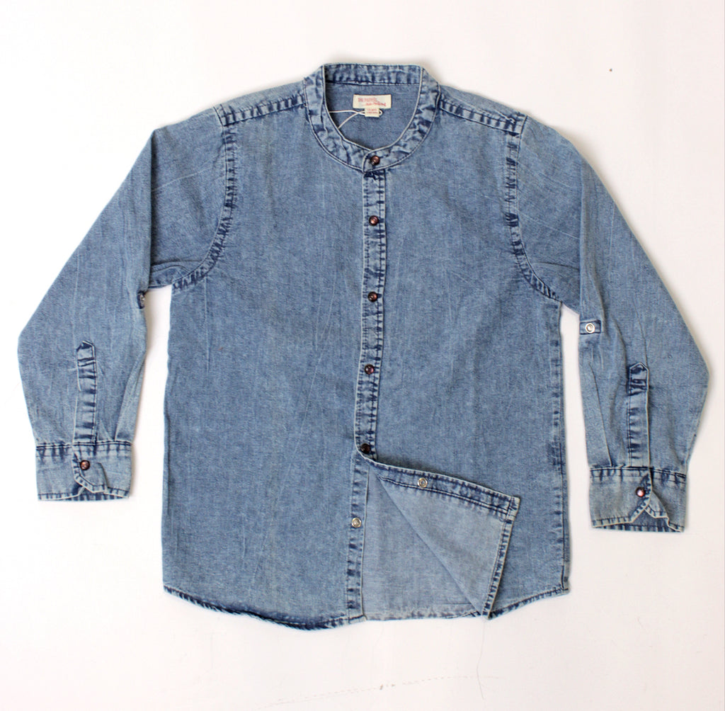 Chemise Jeans Boutons pressés