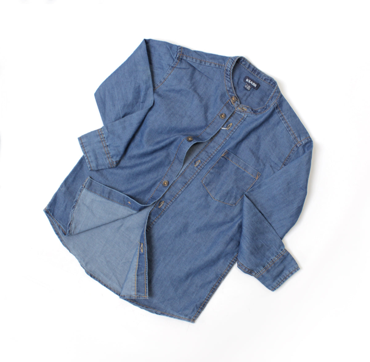 Chemise Jeans A Boutons