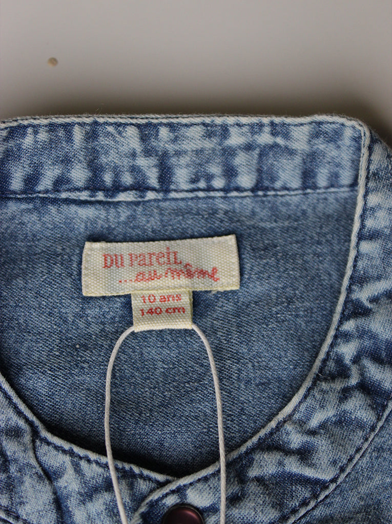 Chemise Jeans Boutons pressés